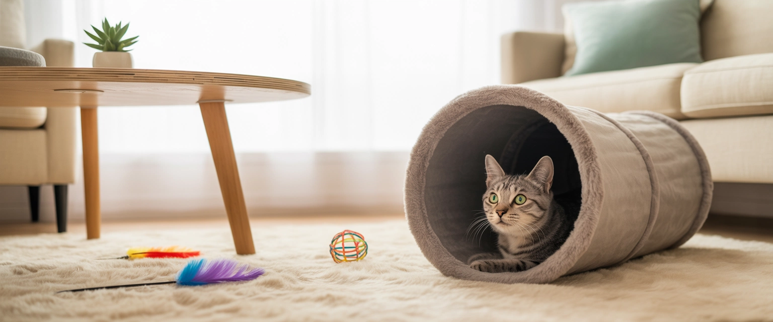 Тоннели для кошек - Баннер категории