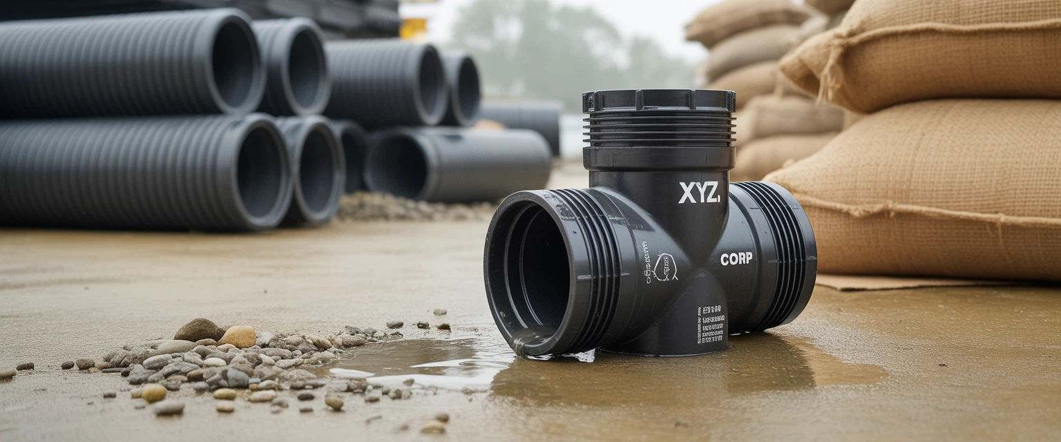 Тройники для дренажных труб - Баннер категории