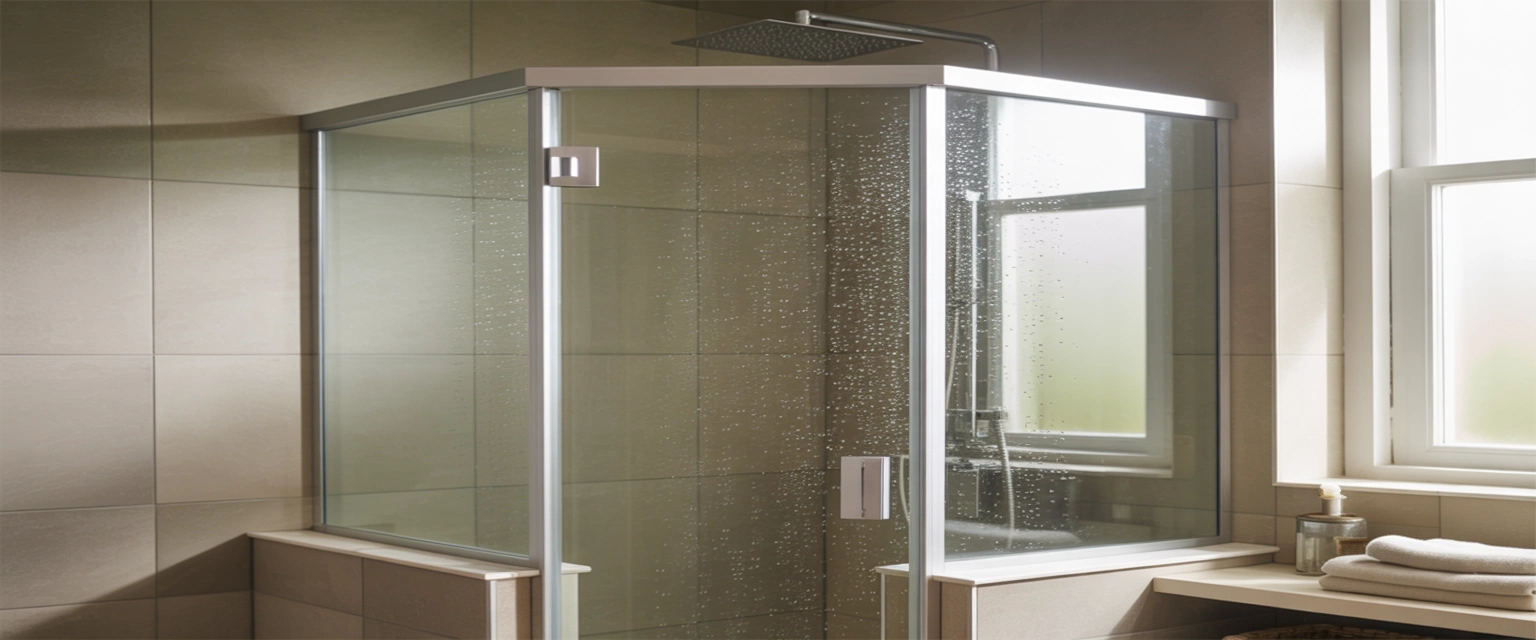 Угловые душевые ограждения - Баннер категории