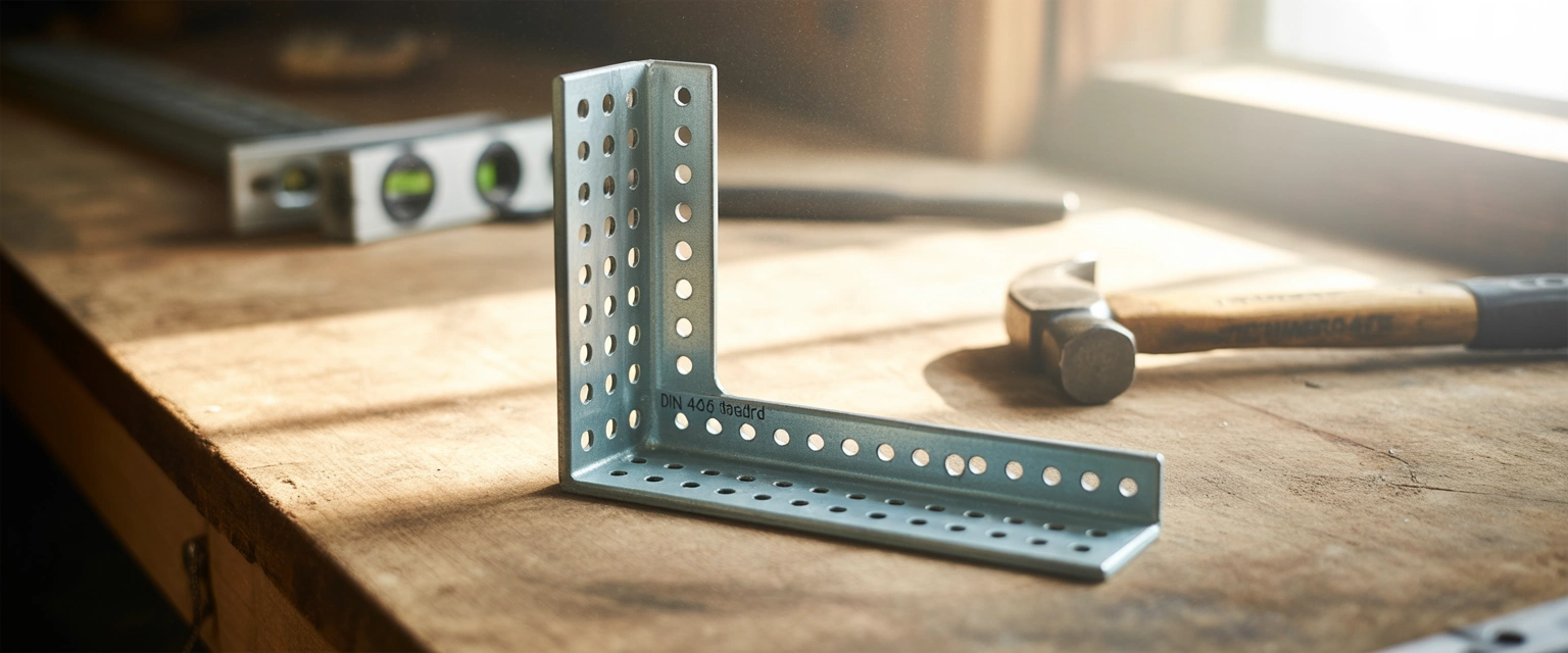 Уголки плоские (перфорированные)DIN 440 - Баннер категории
