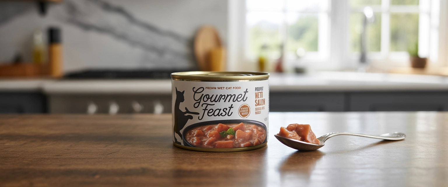 Влажные корма (консервы) для кошек - Баннер категории