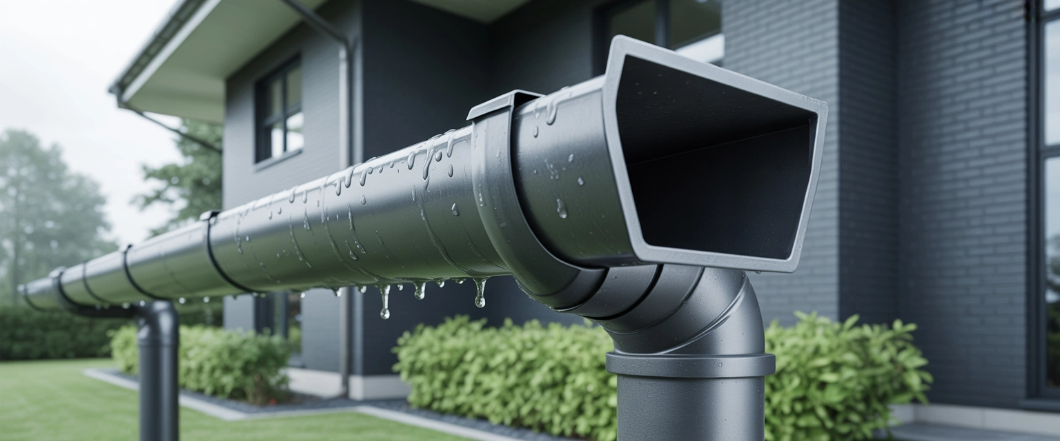 Водосточные трубы прямоугольные - Баннер категории