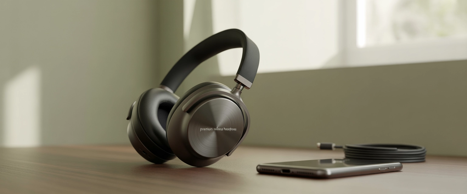 Аудио наушники - Баннер категории