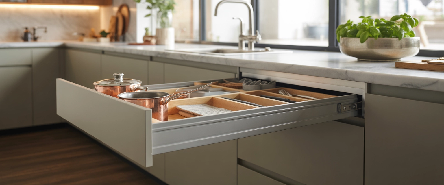 Выдвижные системы для кухни - Баннер категории